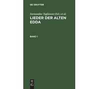 Lieder Der Alten Edda. Band 1 (Copertina rigida)