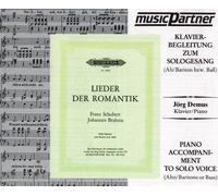 Lieder der Romantik (CD) J. Brahms F. Schubert Klavier