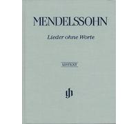 Lieder ohne Worte, Klavier; Leinenausgabe: Instrumentation: Piano solo