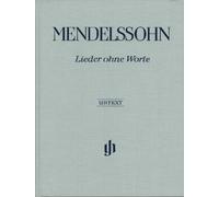 Lieder ohne Worte, Klavier; Leinenausgabe: Instrumentation: Piano solo