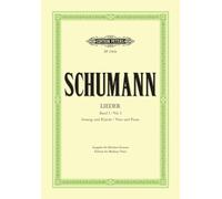 `Schumann, Robert` Complete Songs Vol 1 Medium Voice Book NUOVO