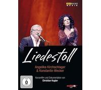 Liedestoll - Angelika Kirchschlager und Konstantin Wecker, 1 DVD