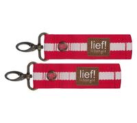 Lief!, Bretelle di sicurezza per passeggino, Rosso (Rot)
