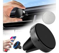 Liekadijiae Porta Cellulare Auto, Supporto Magnetico da Auto, Supporto per Telefono con Sfiato, Universale Magnetico Magnete Phone Mount, Mini Supporto Magnetico Auto Bocchette Aria Universale