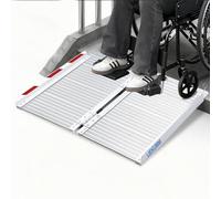 LIEKUMM, rampa pieghevole per sedia a rotelle, 61 cm, per al casa, i gradini, le scale, i diversamente abili, le porte, per fino 300 kg al massimo