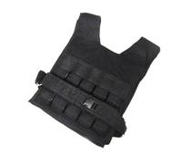 Toorx Gilet zavorrato AHF112 20 kg con pesi estraibili Nero per allenamento/crossfit