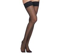 LIEMI Pօmpea Autoreggente da Donna BASIC VANI Nero 20 DEN 3/4-M/L