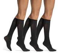 LIEMI Pօmpea Calze Gambaletto in Microfibra 50 DEN Taglia Unica da 2 a 6 Paia (IT, Testo, Taglia unica, Regular, Regular, Nero - 6 Paia)
