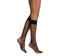 LIEMI Pօmpea Calze Gambaletto SUNRISE 8 DEN Taglia Unica Nero 2 Paia