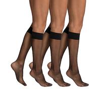LIEMI Pօmpea Calze Gambaletto SUNRISE 8 DEN Taglia Unica Nero 6 Paia