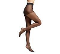 LIEMI Pօmpea Collant Donna VANI 20 Den - Opaco & Velato, Corpino Rinforzato, Cinturino Soft Che Non Segna, Punte Invisibili Rinforzate - Comfort Quotidiano, M, Nero, 3 Paia