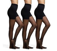 LIEMI Pօmpea Collant Velati Control Push Up 40 DEN 3 Paia Nero 1/2-S