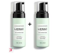 Lierac Mousse detergente viso lenitiva e purificante – Confezione 2 x 150 ml