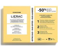 Lierac Sunissime Capsule Preparatrici Per l'abbronzatura DUO 30 + 30 Capsule - Scadenza del prodotto 31/12/2026