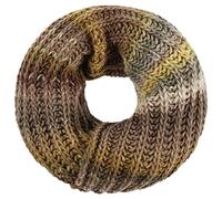 LIERYS Jasila Sciarpa Multicolore in Lana Vergine Maglia Made in Germany Donna Invernale Lavabile