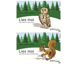 Lies mal - Hefte 7 und 8 (Paket). 2 Hefte: Vom Wort zum Text - Anfangslesen