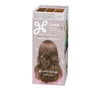 Liese Crema Color Gel Hair Dye - Latte Greige | Japanese Greige Beige Hair Color | Long Last Vibrant Shade with Shine & Smooth Finish | Kao Japan