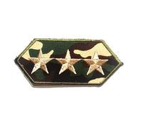Lieutenant General ARMY stella - Toppe termoadesive Patch Toppa ricamate, misura: 9,8 x 4,2 cm