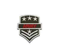 Lieutenant General U.S. ARMY - Toppe termoadesive Patch Toppa ricamate, misura: 6 x 7,5 cm