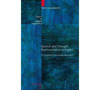 Lieven Vandelanot Speech and Thought Representation in Engli (Copertina rigida)