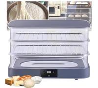 Lievitatore Di Impasto,Scatola Per Lievitazione Pane Da 40 Litri Con Temperatura E Temporizzazione Regolabili,Umidità Automatica, Fermentazione Uniforme,Trasparente E Visibile,Per Fare Pane,Yogurt