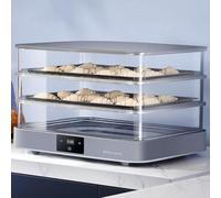 Lievitatore Digitale Per Pane 40 Litri Con Temperatura 20-45°C Timer Da 1 Min-24 Ore Controllo Automatico Dell'umidità Fermentatore Per Pasta Madre Multifunzionale Per Panetteria Domestica