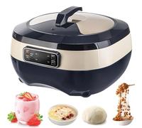 Lievitatore Elettrico Per Impasto, Macchina Per La Fermentazione Del Pane Da 8 Litri Con Display, Timer Di Ritardo 12 Ore, Scatola Di Lievitazione A Temperatura Controllata Per Yogurt, Pizza blue