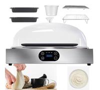 Lievitatore per impasto elettrico da 40 litri, Lievitatore per impasto con riscaldatore, Lievitatore per pane, Corpo in acciaio inossidabile, Con regolazione di umidità/temperatura (DoubleLayer )