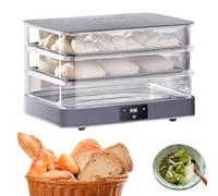 Lievitatore per Pane, Impastatrice Elettrica con Finestra di Visualizzazione, Timer Touchscreen per la Preparazione di Pane, Pizza, Dolci e Yogurt, capacità 40L