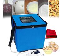 Lievitatore per Pane, Piccola Scatola di Fermentazione per Pane Domestico, Temperatura Interna della Scatola: Rt-60 °c, Tempo: 10 Minuti-96 Ore, Riutilizzabile, Utilizzato per Prepara, Blue, M