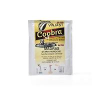 Lievito Attivo per Vino Coobra Madras 10g, Per 25-30L Vini Rossi Dolci e Amabili in Stile Madeira, Lievito Secco, Lievito in Polvere
