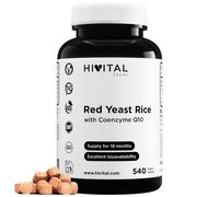 Lievito di Riso Rosso fermentato con Coenzima Q10 540 compresse vegane per 18