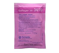 LIEVITO FERMENTIS SAFLAGER W34/70 BIRRA LIEVITO LAGER E PILSNER ALES 11.5g 10-15l