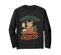 Lievito Naturale per preparare Il Pane a Forma di Gatto Maglia a Manica