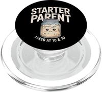 Lievito naturale Starter Parent I Feed at 10 & 10 Pane da forno PopSockets PopGrip per MagSafe