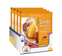 Lievito per Dolci Senza Glutine Antica Ricetta, 48 g, 3 Bustine con Cremor Tartaro, Ideale per Torte, Muffin, Plumcake e Dolci da Forno, Confezione Multipla da 4/8/12 Pezzi (4 PEZZI)