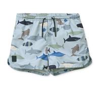 LIEWOOD - Kid's Aiden Printed Board Shorts - Pantaloncini 104 grigio