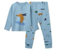 LIEWOOD - Kid's Wilhelm Printed Pyjamas Set - Pigiama 134-140 blu/turchese