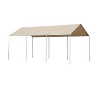 LIF Gazebo Mauritius Mt 3 X 6 X H. 2,8 - Telo Ecru mt. 6 mt. 3 mt. 2,8 Giardino
