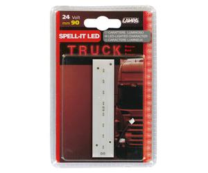 LIF0 Spell-It Led 90 Mm 24V - Rosso - I