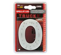 LIF6 Spell-It Led 90 Mm 24V - Rosso - O