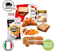 Life 120 Box Colazione Low Carb 15 Giorni Pancarré Cornetti Muffin Keto Dieta