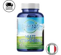 Life 120 | Multivitaminico con Minerali e Vitamine | 45 Compresse