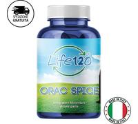 Life 120 Orac Spice Curcuma Zenzero Cannella Pepe Origano 240 Compresse Spezie