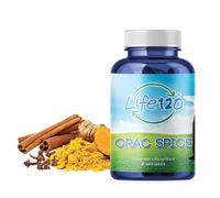 Life 120 - Orac Spice - Integratore combinato di spezie - Curcuma, Pepe, Cannell