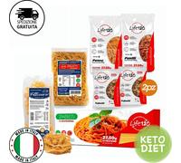 Life 120 Super Box Pasta 30 Giorni Spaghetti Penne Proteici Keto Low Carb Dieta