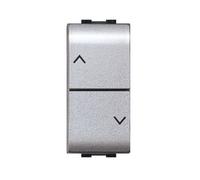 LIFE 4022 TEC DOPPIO PULSANTE P/TAPPAR ARGENTO