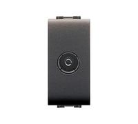 LIFE 4048/1 PRESA COASSIALE TV DIRETTA GRIGIO ANTR
