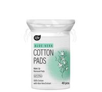 Life Aloe Vera Dischetti di Cotone Quadrati 40 pz