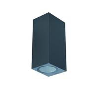 Life Applique a LED per 2 GU10, applique da parete IP54, lampada da parete, lampada da parete led, max 7W, grigio scuro, 67x150x92 mm